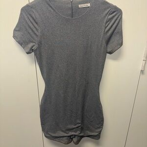 Heart Hips Charcoal Bodysuit